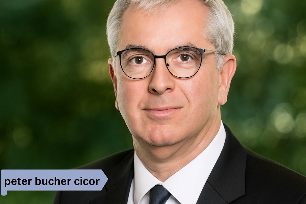 DR Peter Bucher Cicor: Driving Operational Excellence in Electronics Manufacturing Peter Bucher Cicor